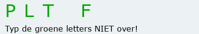 Bevestigingscode