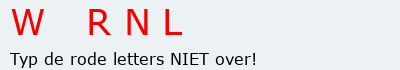 Bevestigingscode