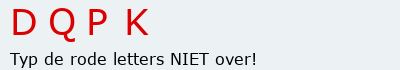 Bevestigingscode