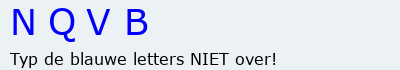 Bevestigingscode