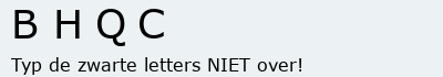 Bevestigingscode