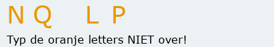 Bevestigingscode