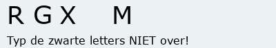 Bevestigingscode