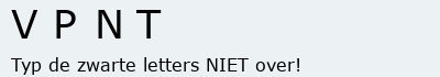 Bevestigingscode