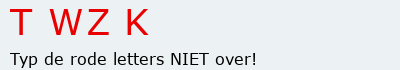 Bevestigingscode