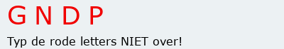 Bevestigingscode