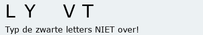 Bevestigingscode