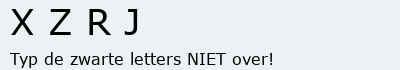 Bevestigingscode