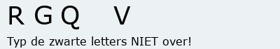 Bevestigingscode