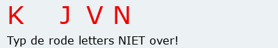 Bevestigingscode