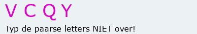 Bevestigingscode
