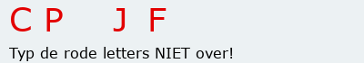 Bevestigingscode