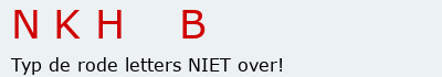 Bevestigingscode