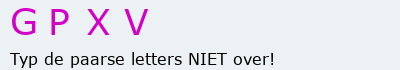 Bevestigingscode