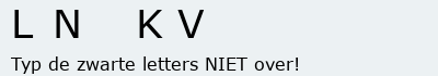 Bevestigingscode