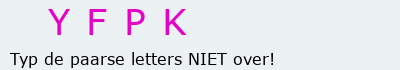 Bevestigingscode