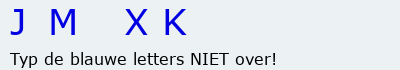 Bevestigingscode
