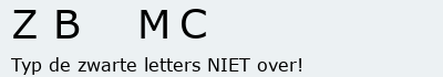Bevestigingscode