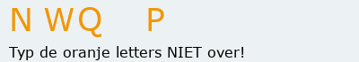 Bevestigingscode