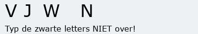 Bevestigingscode