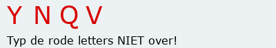Bevestigingscode