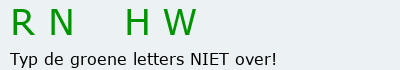 Bevestigingscode