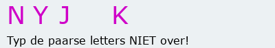 Bevestigingscode