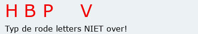 Bevestigingscode