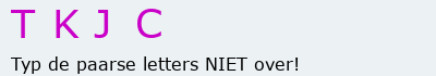 Bevestigingscode