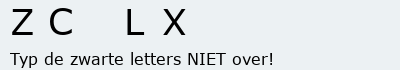 Bevestigingscode