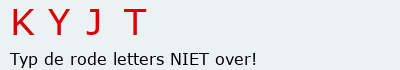 Bevestigingscode