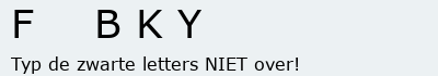 Bevestigingscode