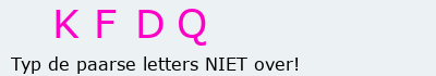 Bevestigingscode