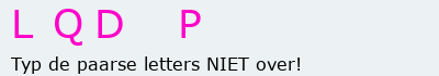 Bevestigingscode