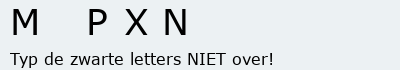 Bevestigingscode