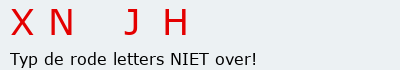 Bevestigingscode