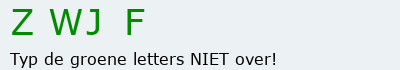 Bevestigingscode