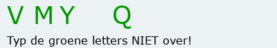 Bevestigingscode