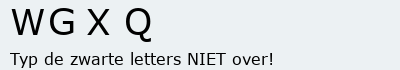 Bevestigingscode