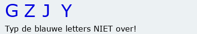 Bevestigingscode