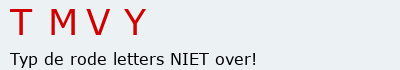 Bevestigingscode