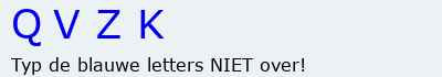 Bevestigingscode
