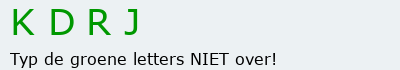 Bevestigingscode