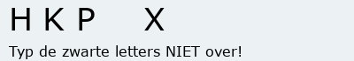 Bevestigingscode