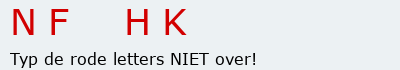 Bevestigingscode