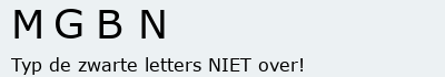 Bevestigingscode