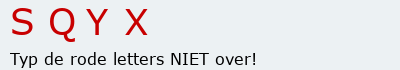Bevestigingscode