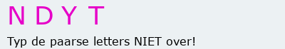 Bevestigingscode