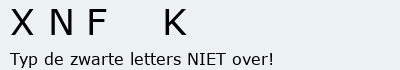 Bevestigingscode