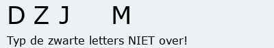 Bevestigingscode